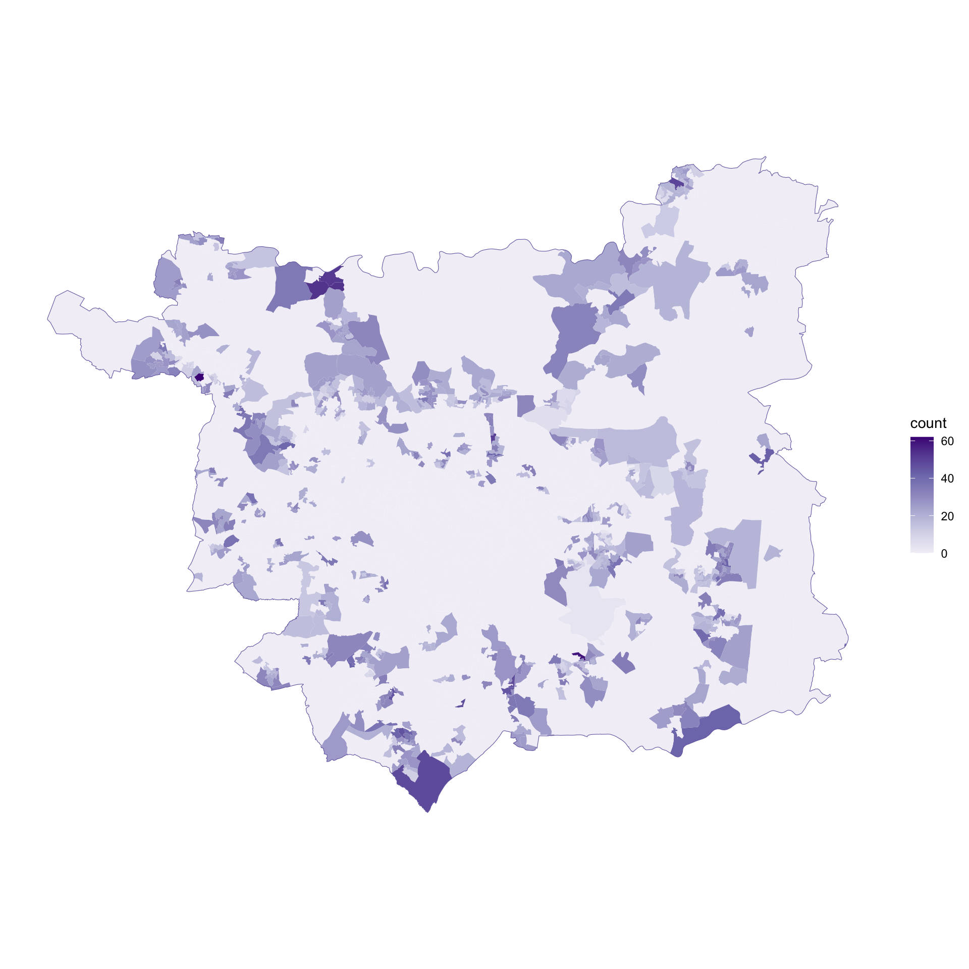 Geographical Distribution of Target Market